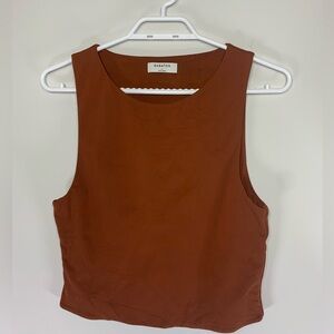 Babaton by Aritzia Rust Sleeveless Tank